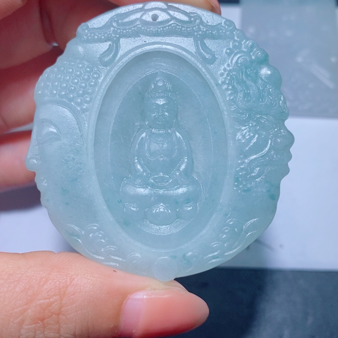 未镶嵌吊坠定制翡翠