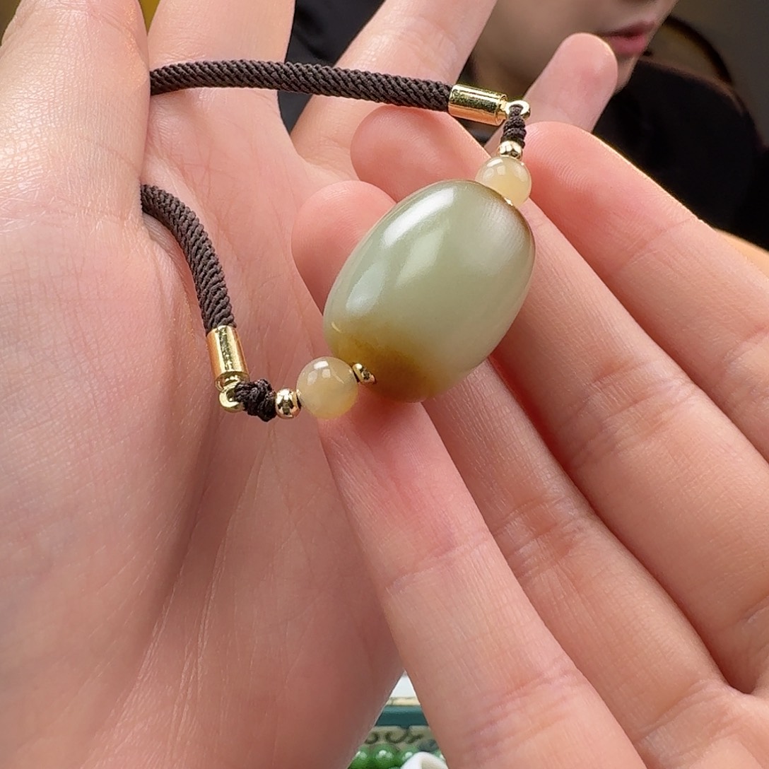 和田玉手串未镶嵌