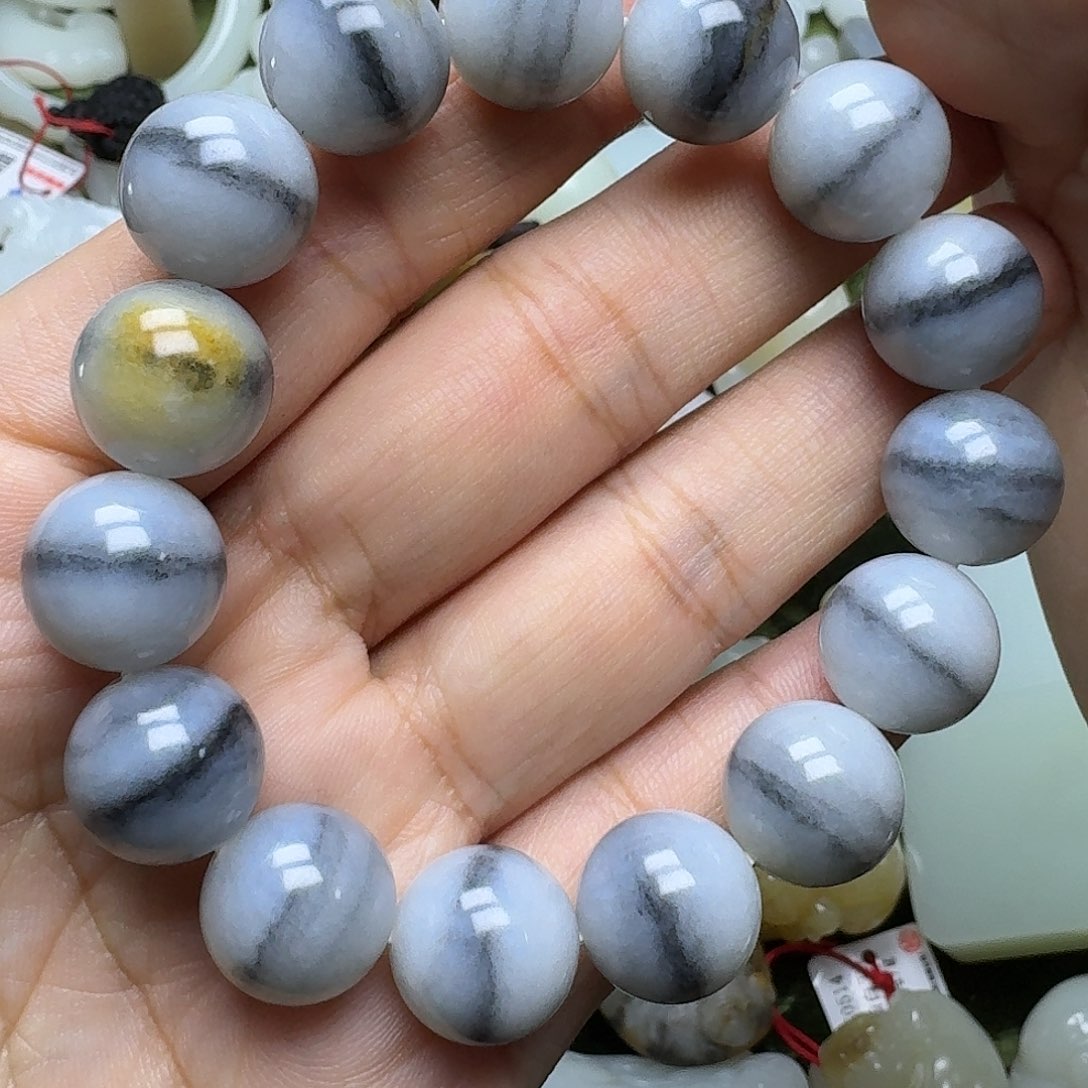 和田玉手链未镶嵌