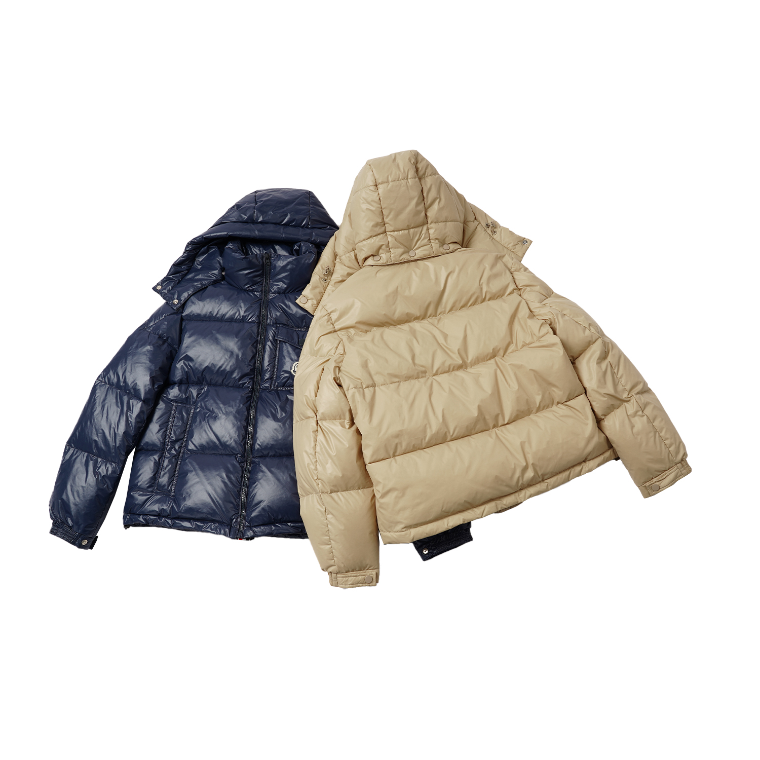 【亮面羽绒服外套】冬季北方保暖时尚百搭爆款羽绒服MTWT56126