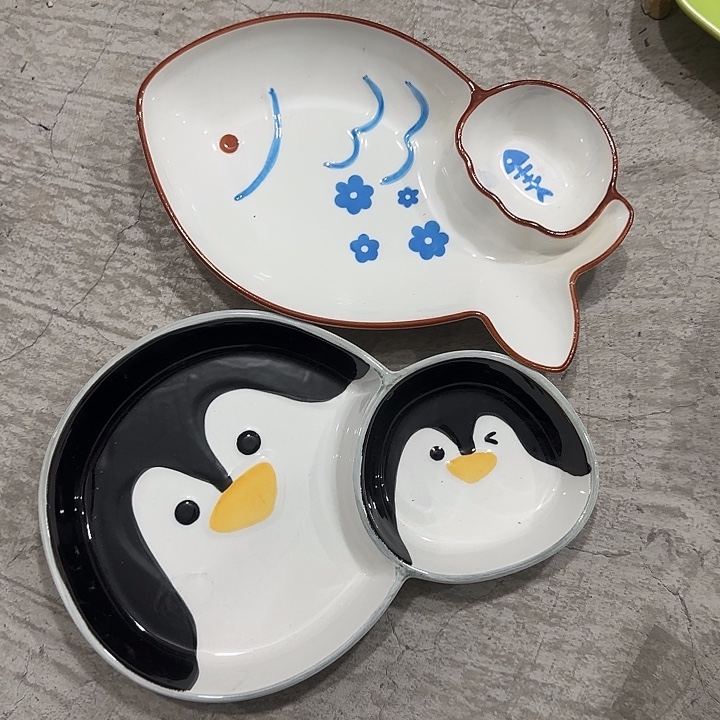 陶瓷2格饺子盘1111111111111111