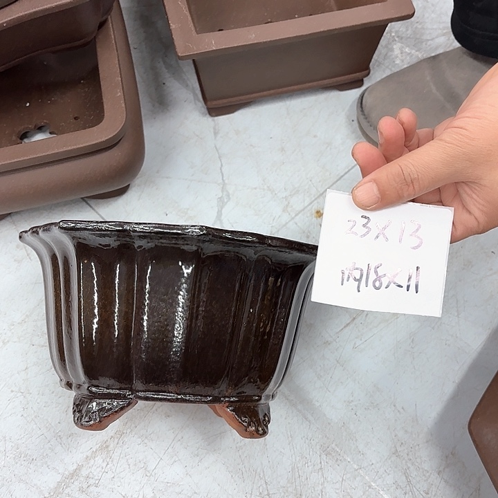 紫砂花盆紫砂的味道真的很不错