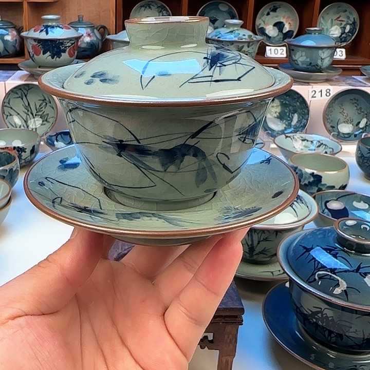景德镇陶瓷陶瓷杯茶具