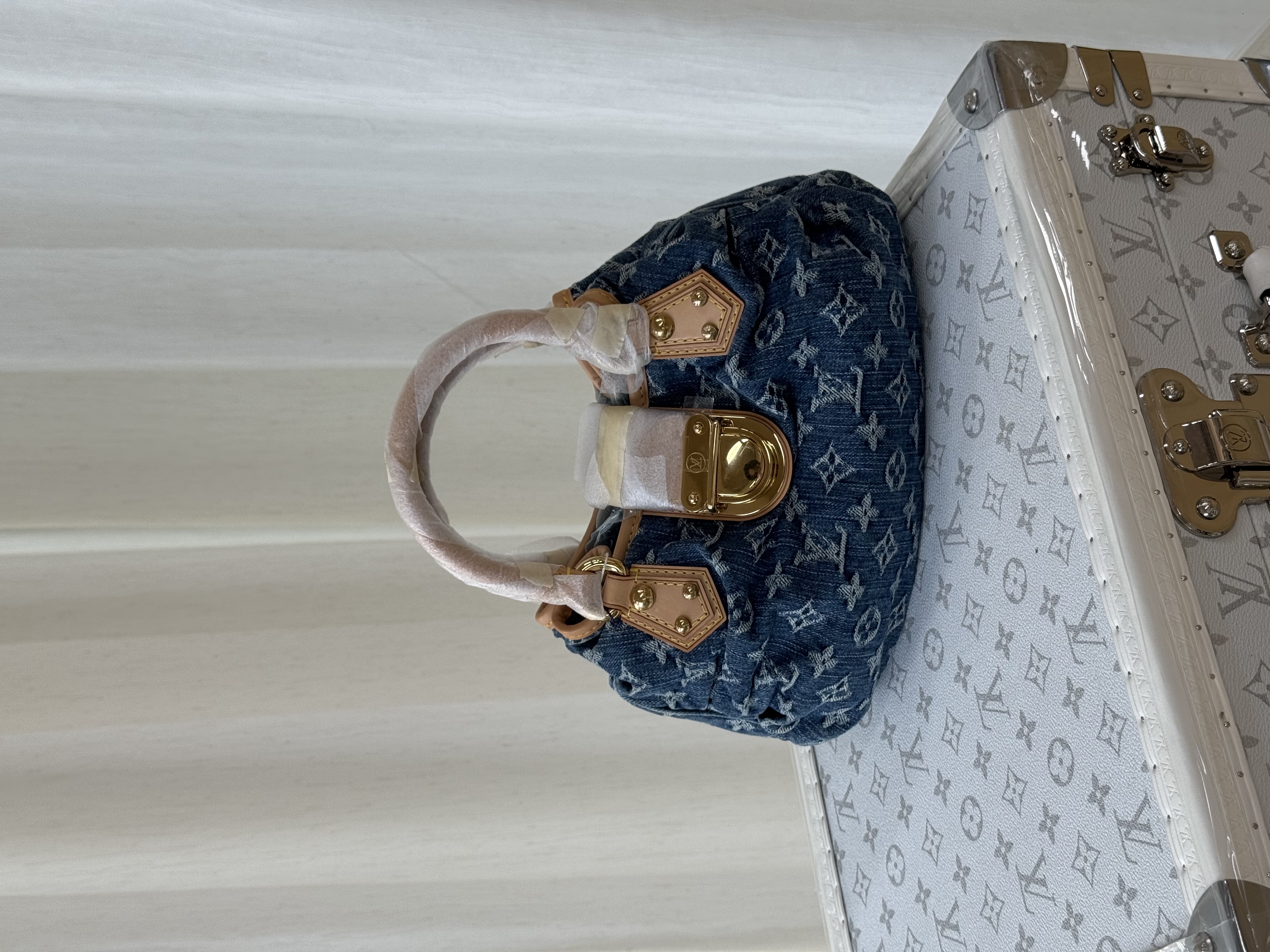 99新 LouisVuitton/路易威登 LV 牛仔元宝