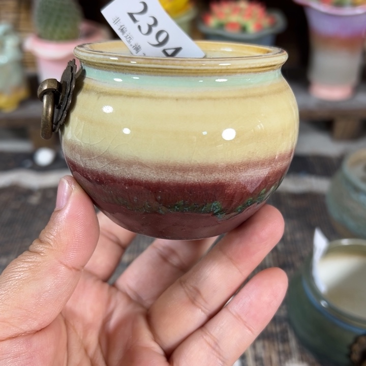 口5.5 手工花盆满30包邮