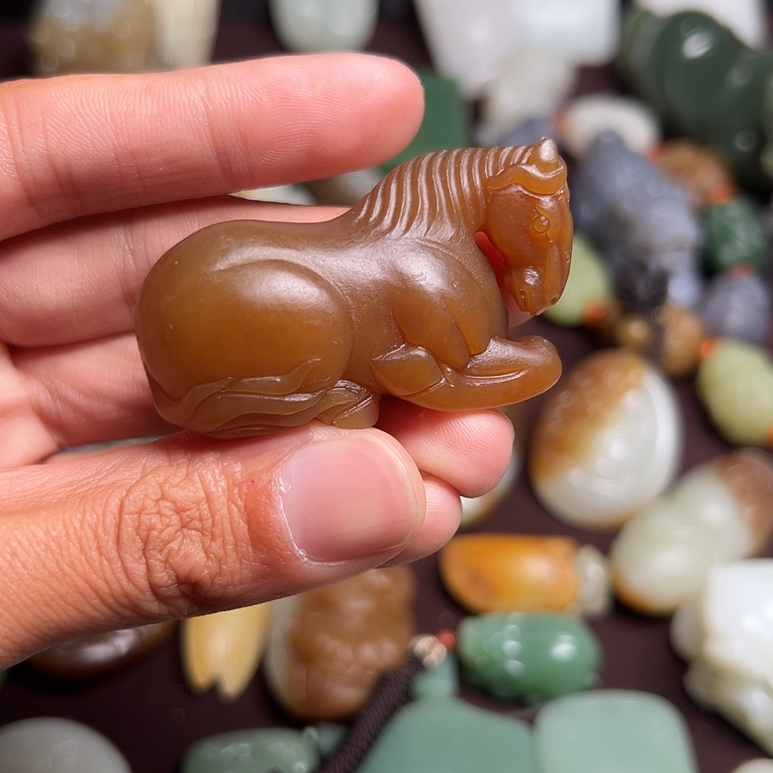 和田玉挂件未镶嵌