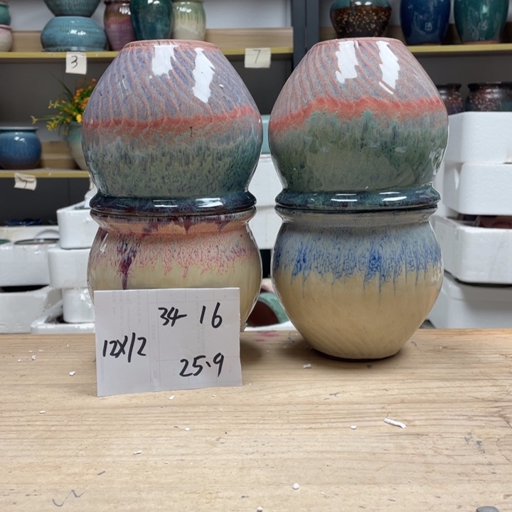 紫砂花盆多肉花盆微瑕16