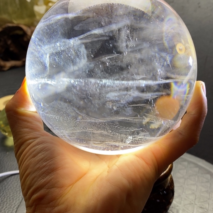 水晶天然水晶居家办公摆件未镶嵌
