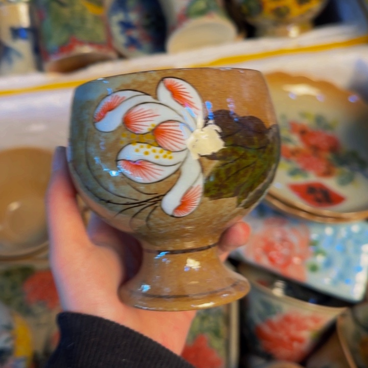 瓷片景德镇陶瓷手工手绘