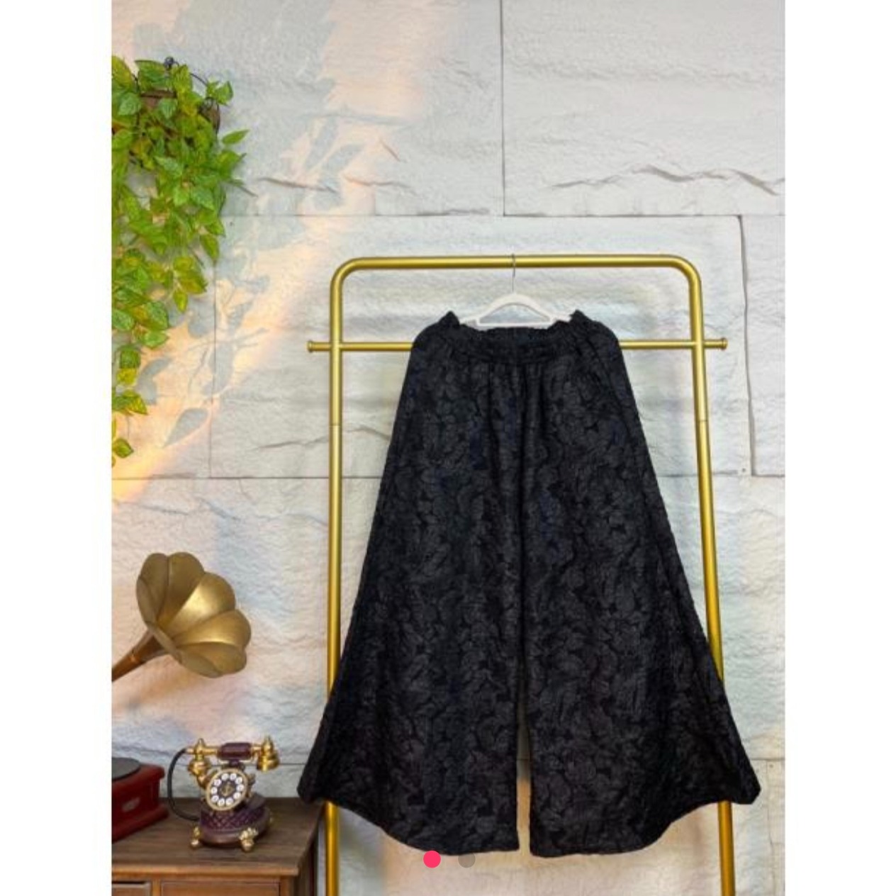 02高端立体软浮雕裤裙