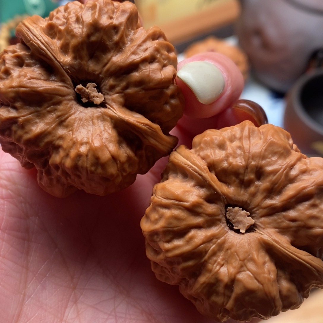 把件文玩核桃42尺寸蛤蟆头