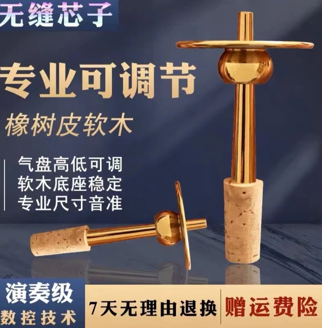 高端气盘专业无缝唢呐民间芯子音准练手专用乐器通透，发音标准