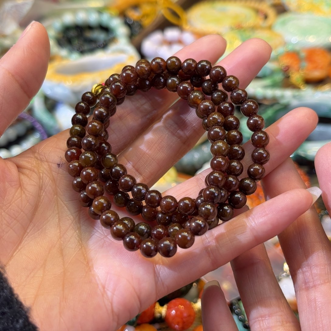 翡翠颈饰未镶嵌待编款