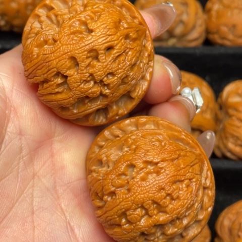 文玩核桃吊坠秦岭山脉野生