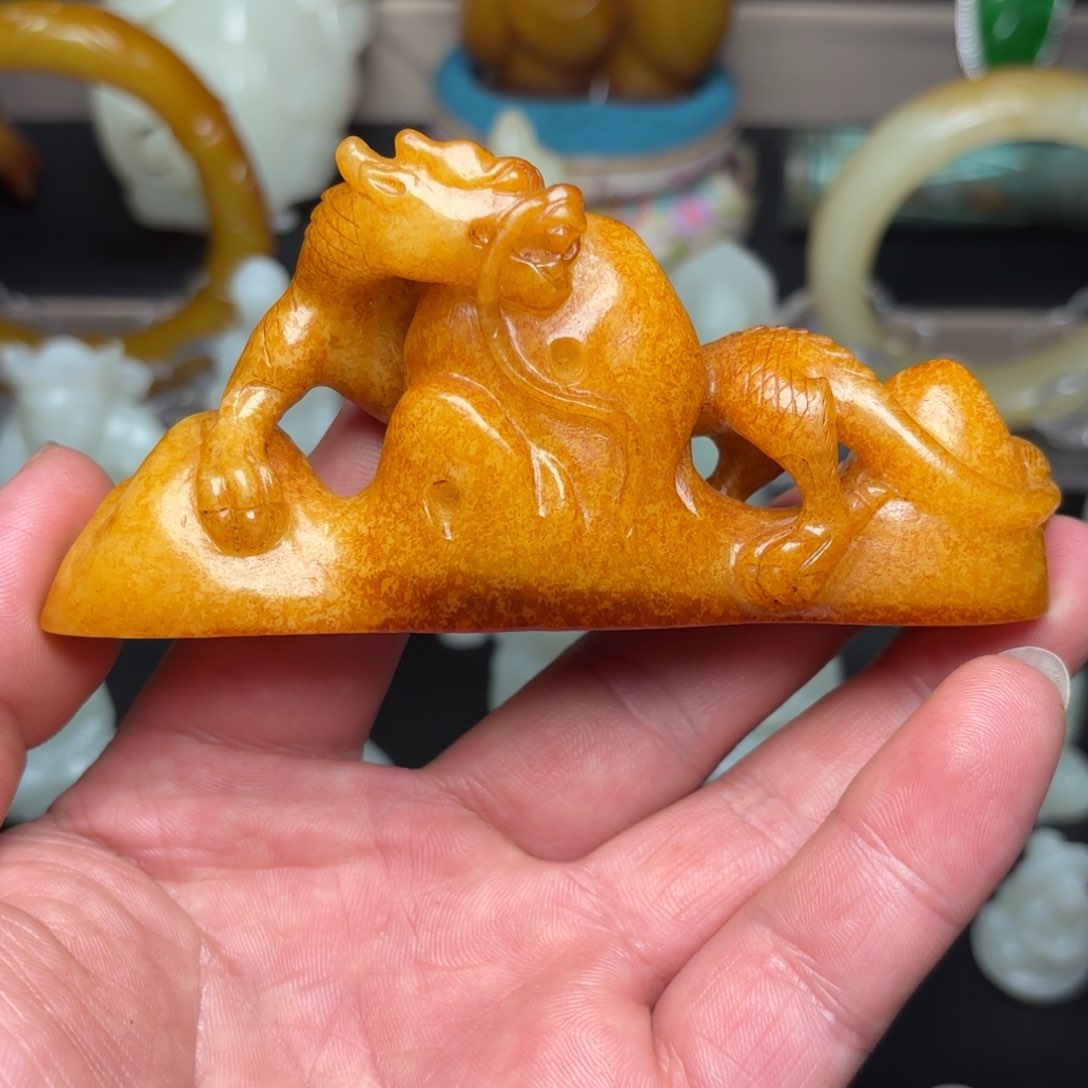 和田玉挂件未镶嵌