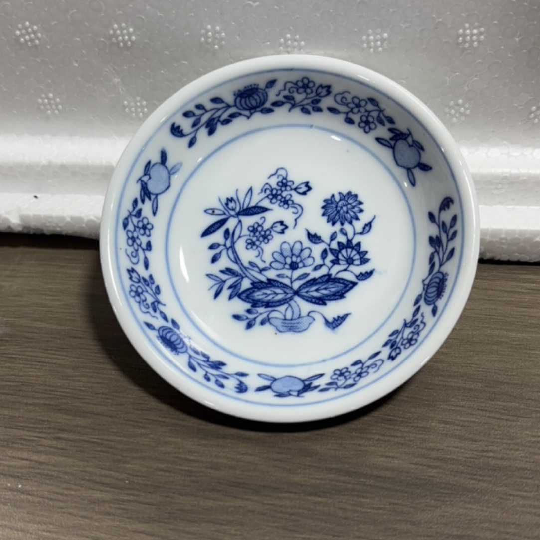 釉下五彩调味碟10cm