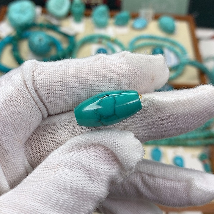 绿松石挂件未镶嵌