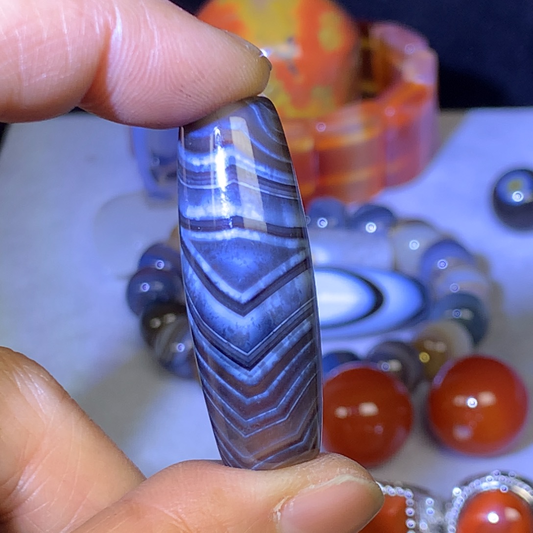 玛瑙/玉髓未镶嵌颈饰