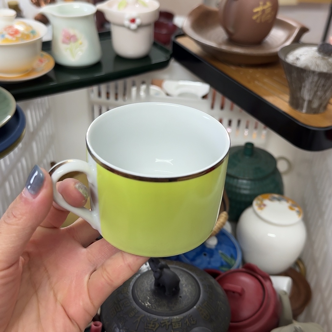 微瑕陶瓷茶具茶杯茶壶