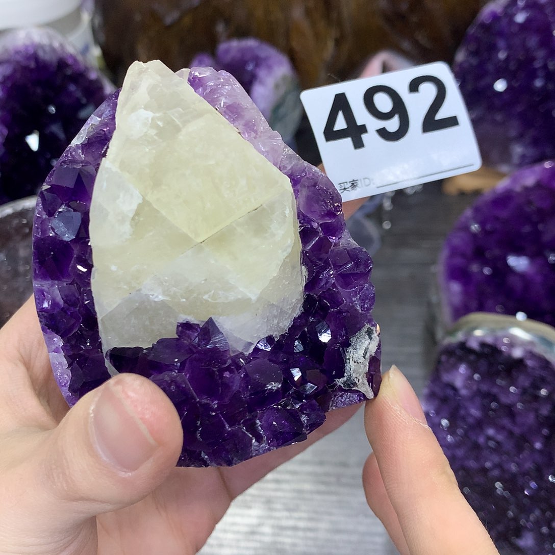 紫晶珠宝半成品未镶嵌林****馆492