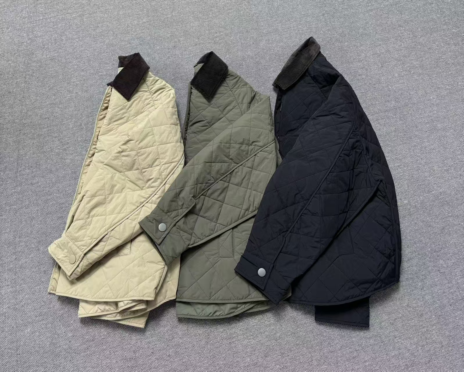 长袖棉袄常规方领棉服复古百搭外套 