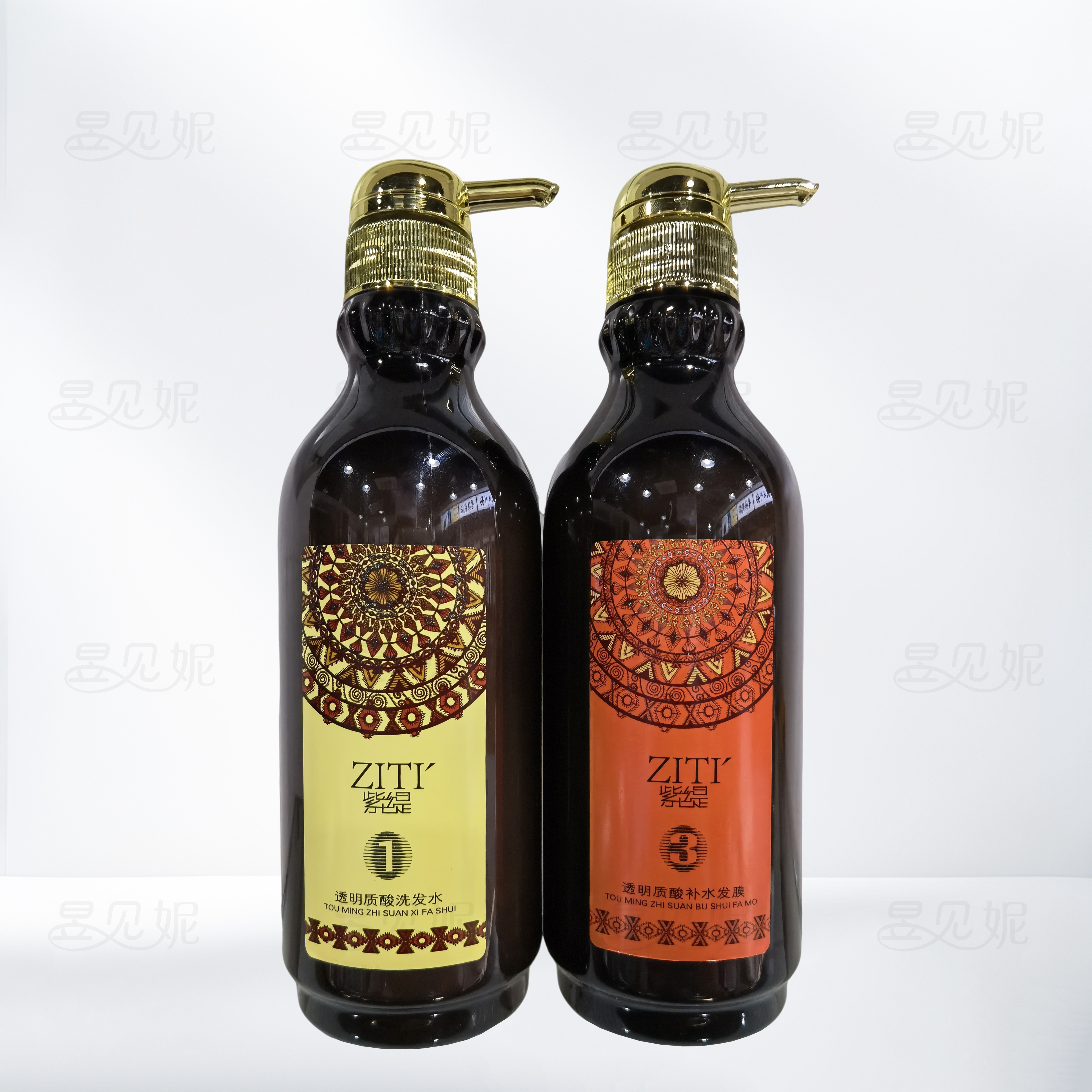 紫缇洗发水补水发膜迷迭香精油补水发膜透明质酸洗发水护发素