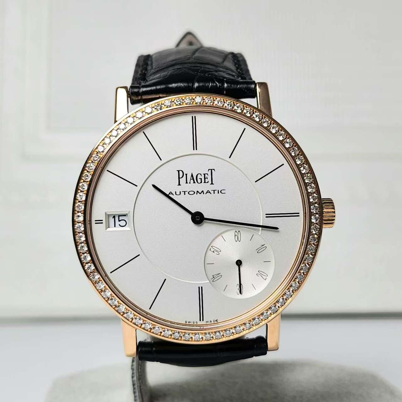 99新 Piaget/伯爵 ALTIPLANO/玫瑰金/40mm/原钻
