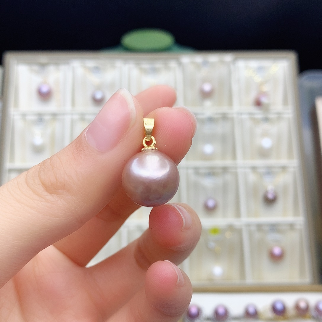 淡水珍珠颈饰合金