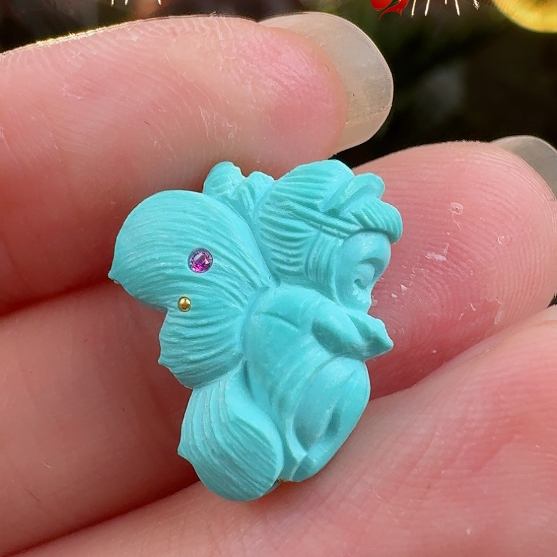 绿松石珠宝奇石未镶嵌