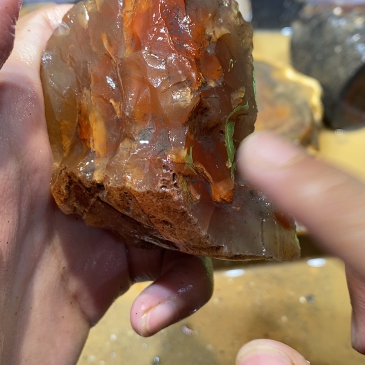 未镶嵌玛瑙/玉髓珠宝半成品