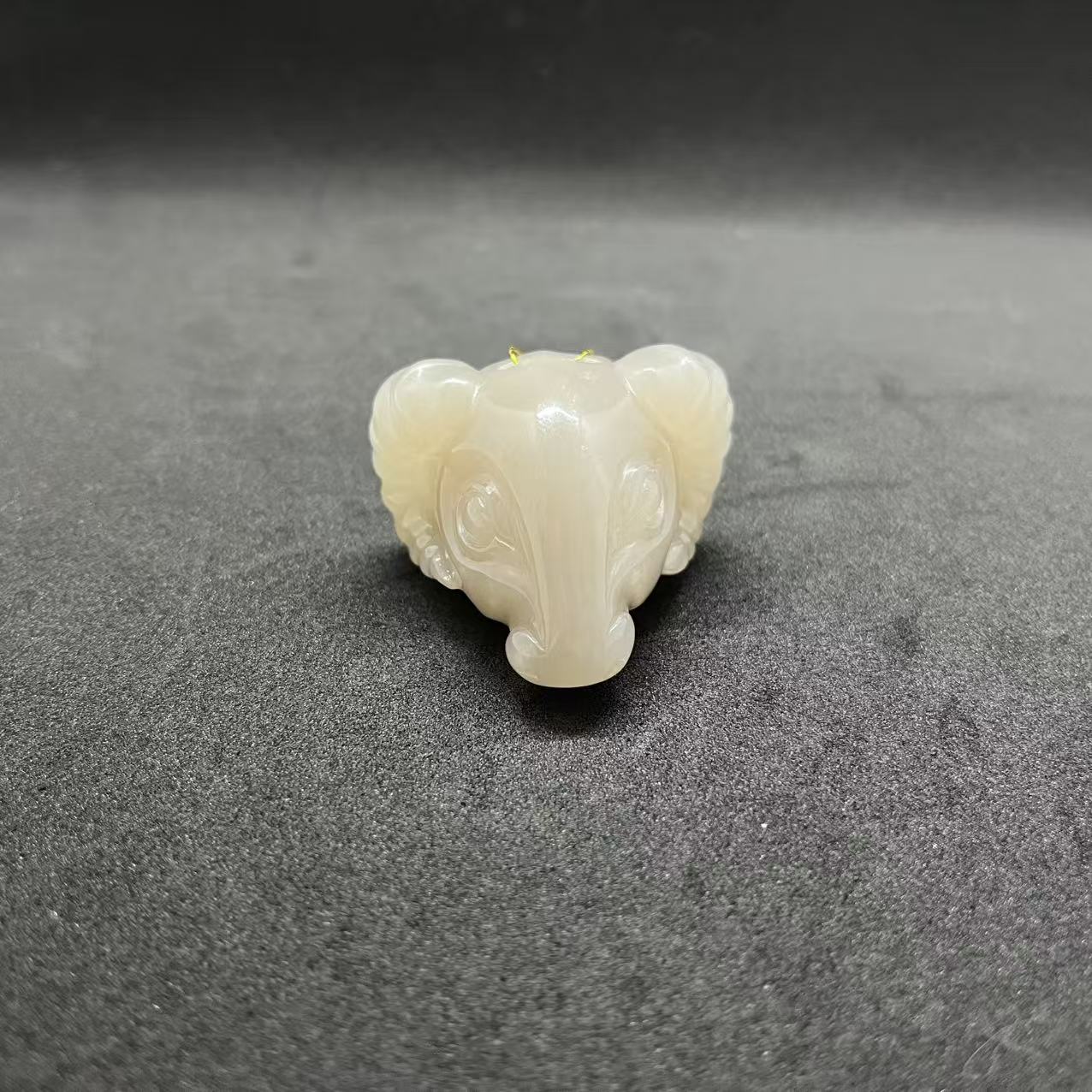 HTY010-和田玉玉羊头