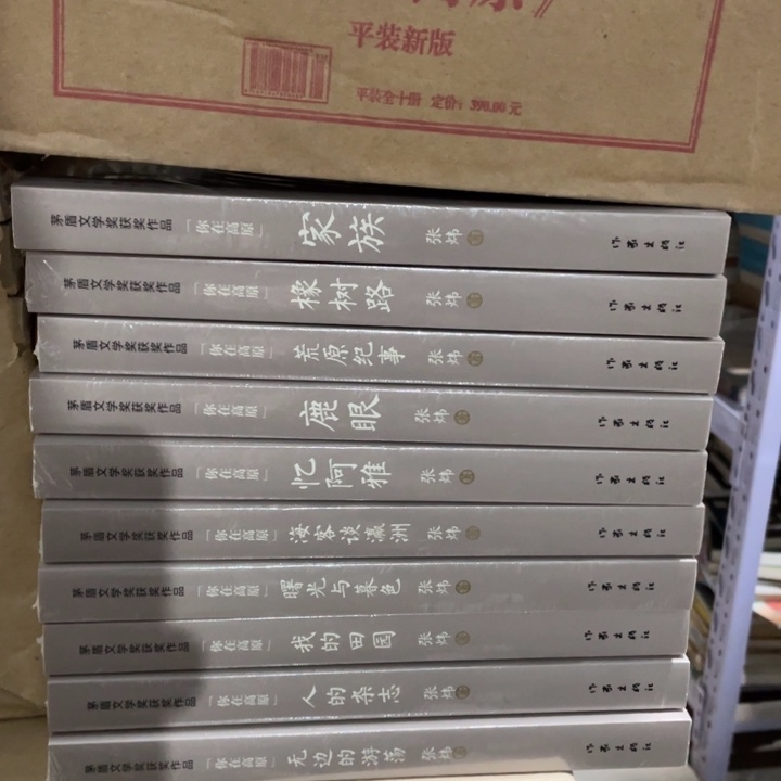 茅盾文学奖，你在高原全十册