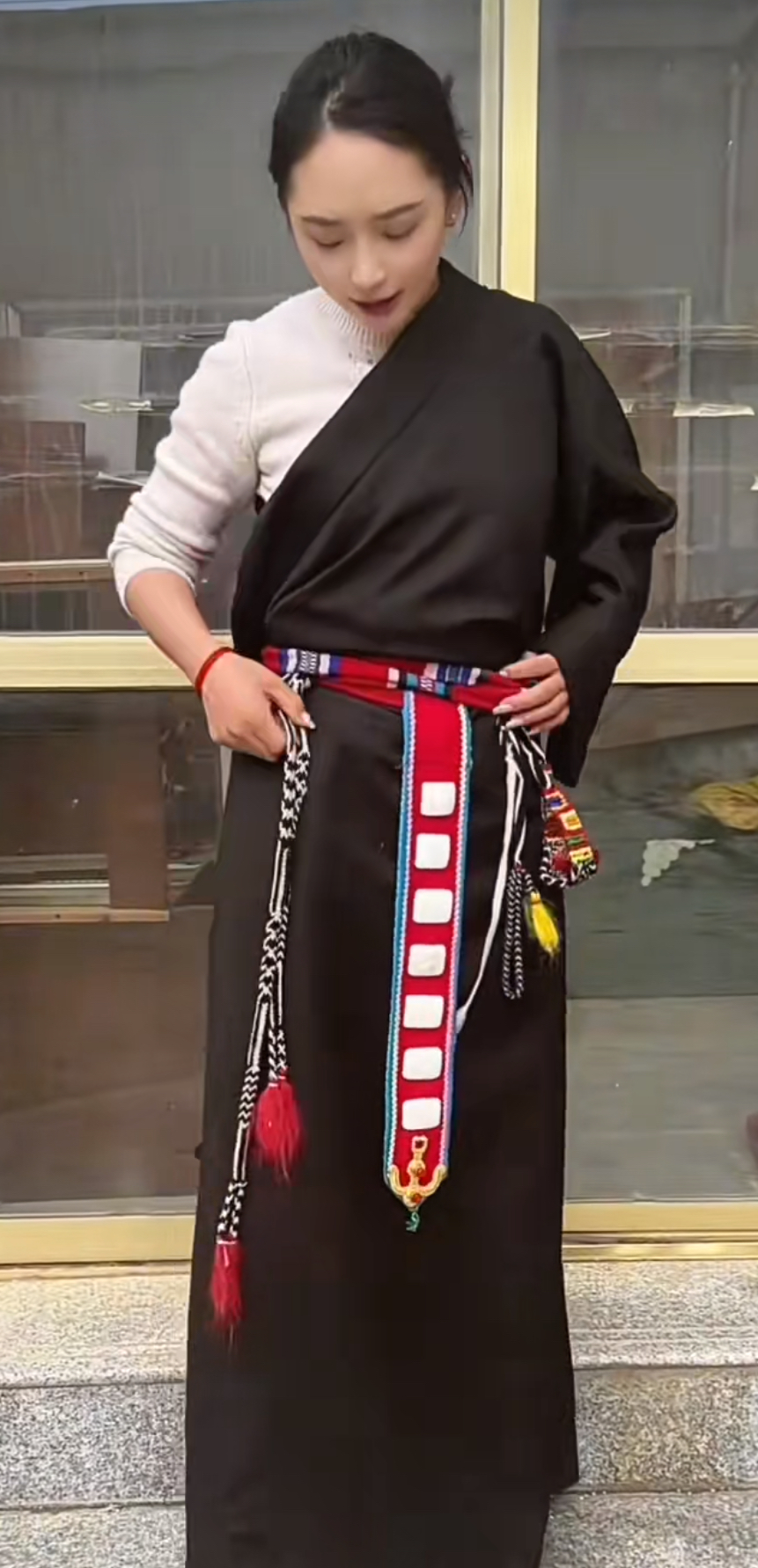 藏式配饰服装腰链挂件藏袍名族风乃勾腰带