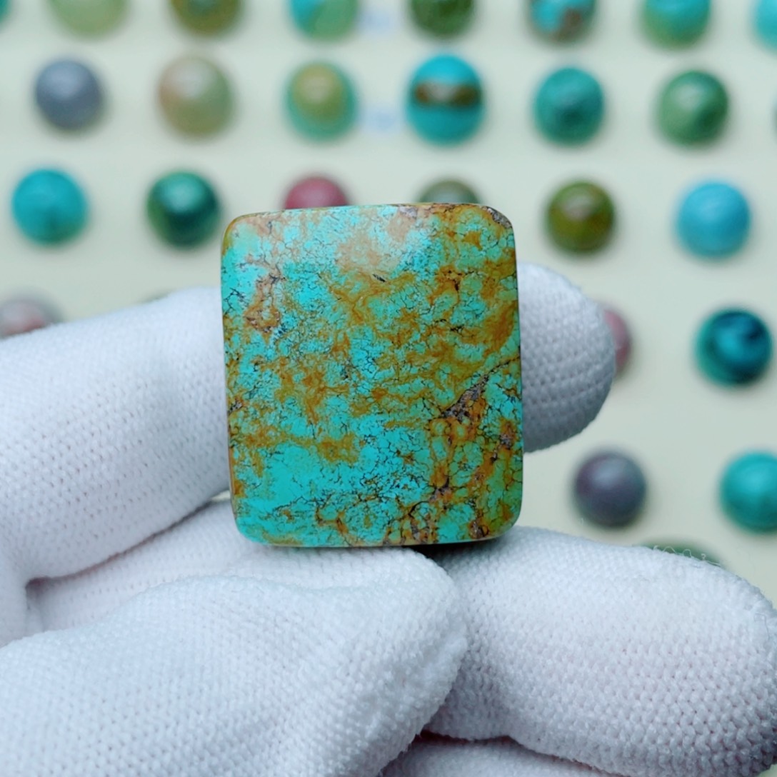 绿松石珠宝奇石未镶嵌