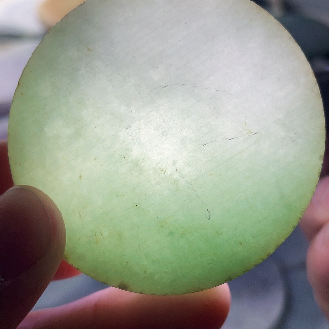 翡翠颈饰未镶嵌毛料9