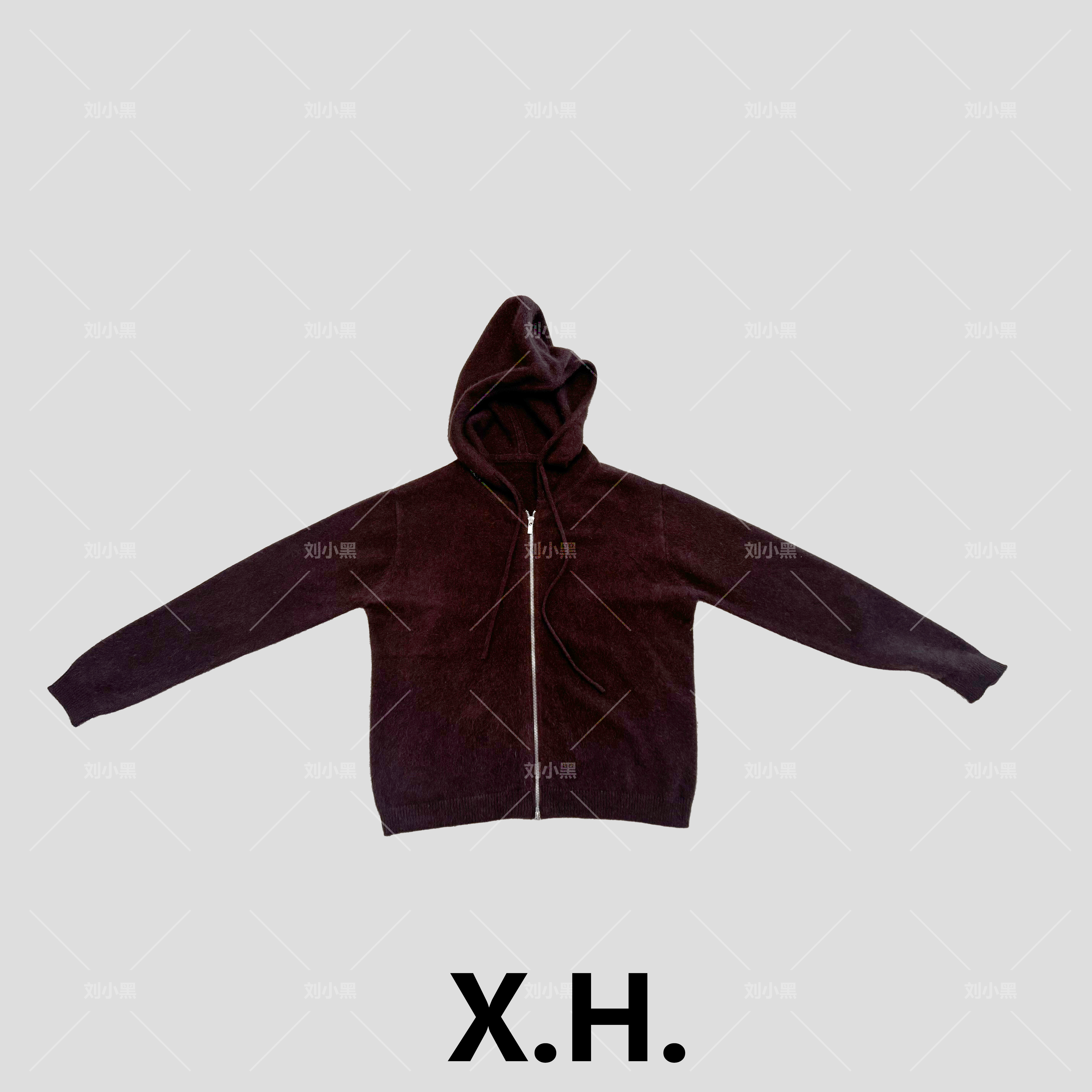 【刘小黑】顶配双向拉链浣熊保暖拉链开衫