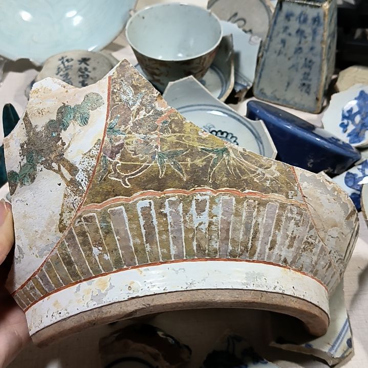 摆件瓷片瓷片瓷片瓷片