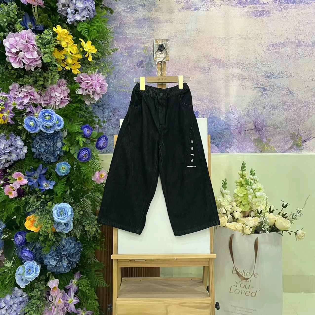 278G黑牛仔裤2520