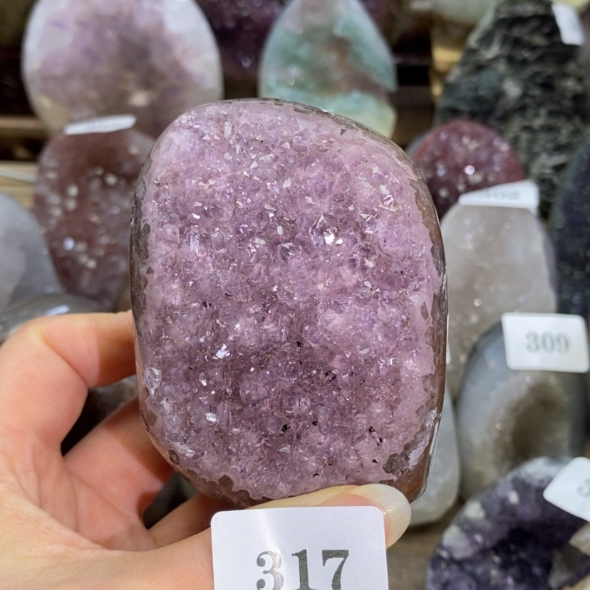 【闪购商品】未镶嵌大型摆件（非配饰）紫晶