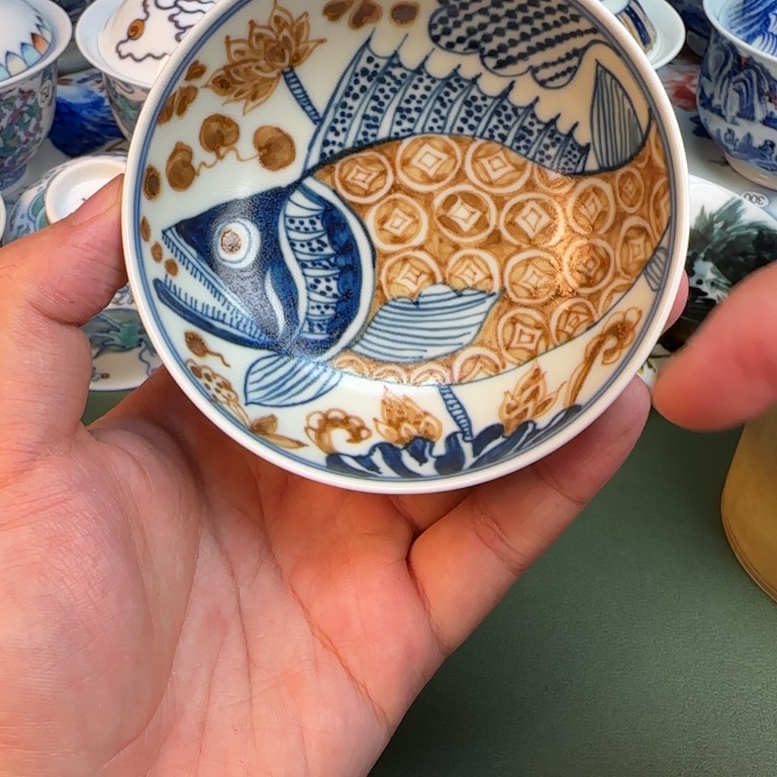 彦祖纯手工手绘茶具196