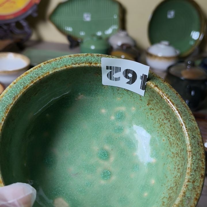 派***星瓷片磁州窑五厂盘碗壶杯