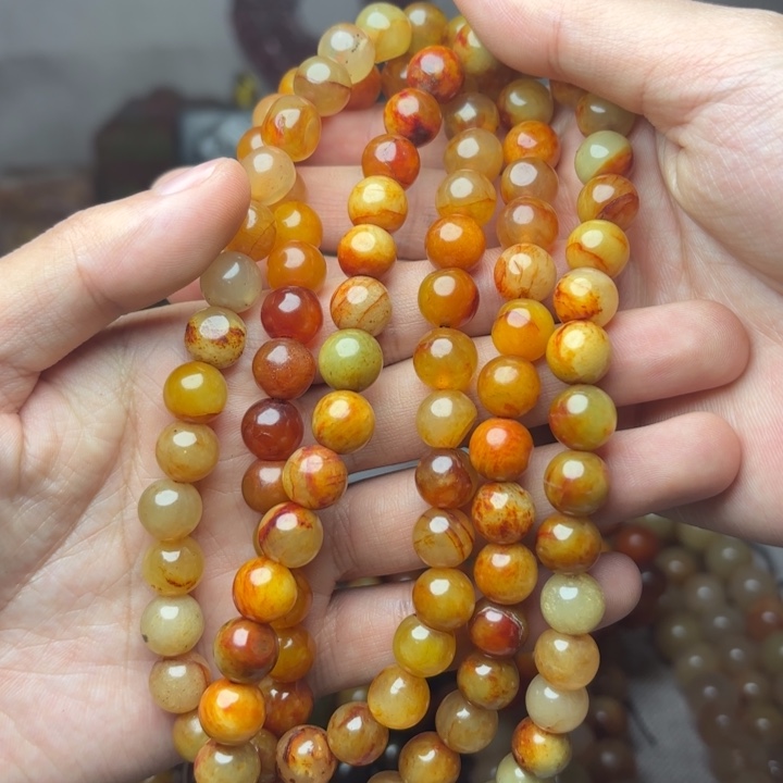 白玉菩提吊坠————