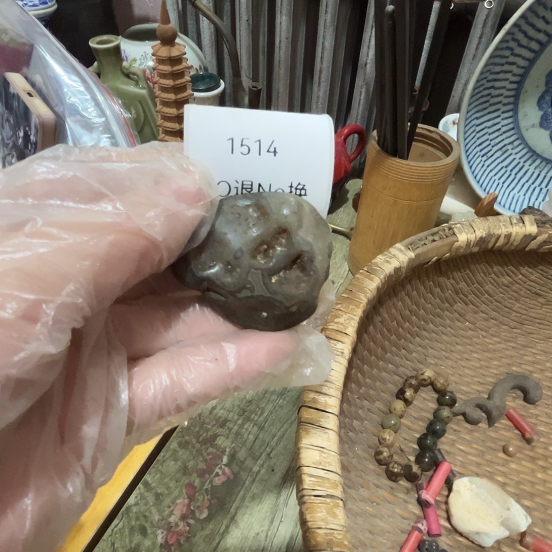 归***始瓷片1514号工艺品