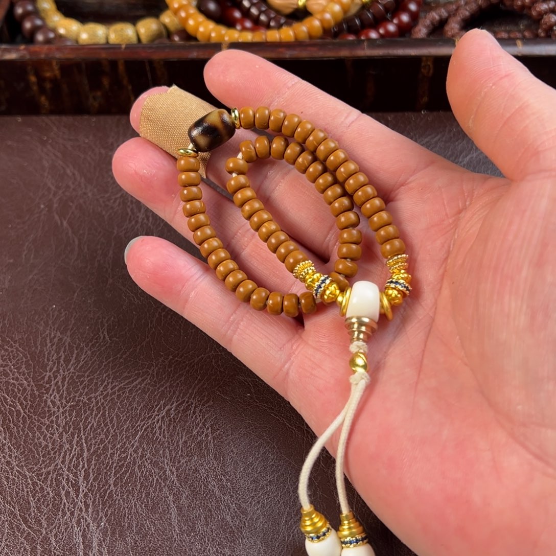 吊坠星月菩提紫金鼠diy手串