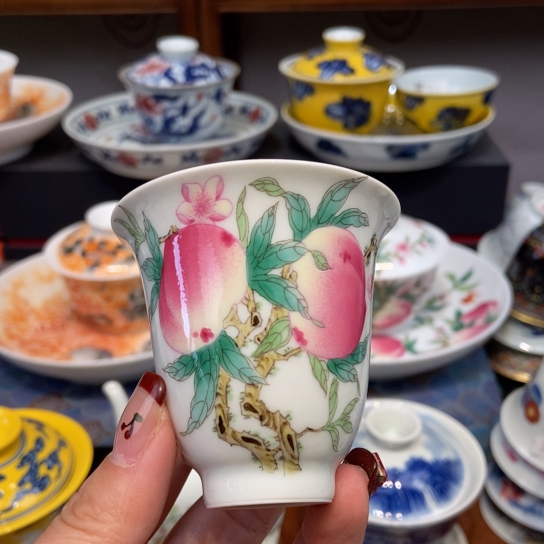 陶瓷马克杯带盖勺子茶小饼干