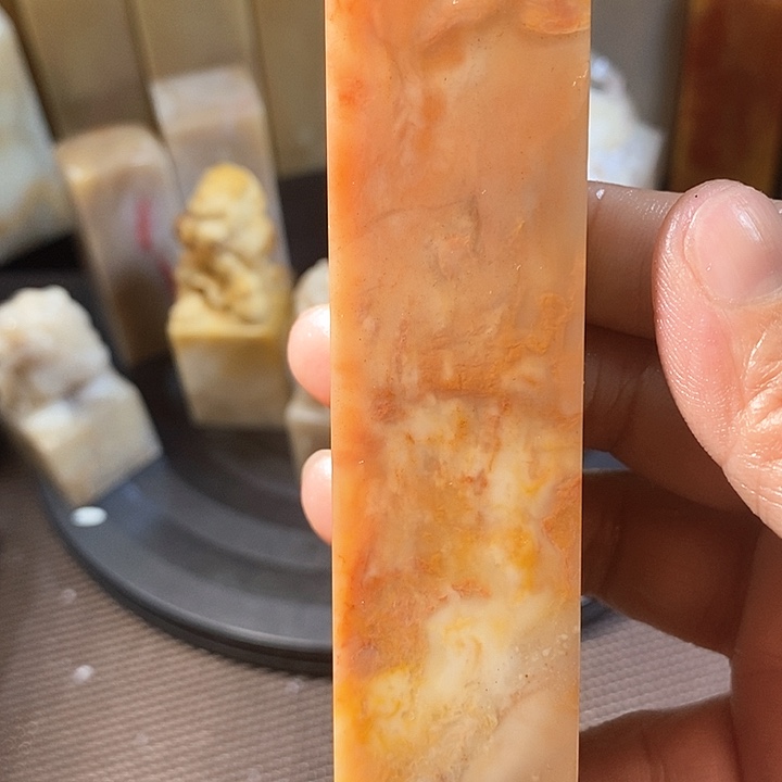 巴林石印石京****子巴林石雕刻工艺品