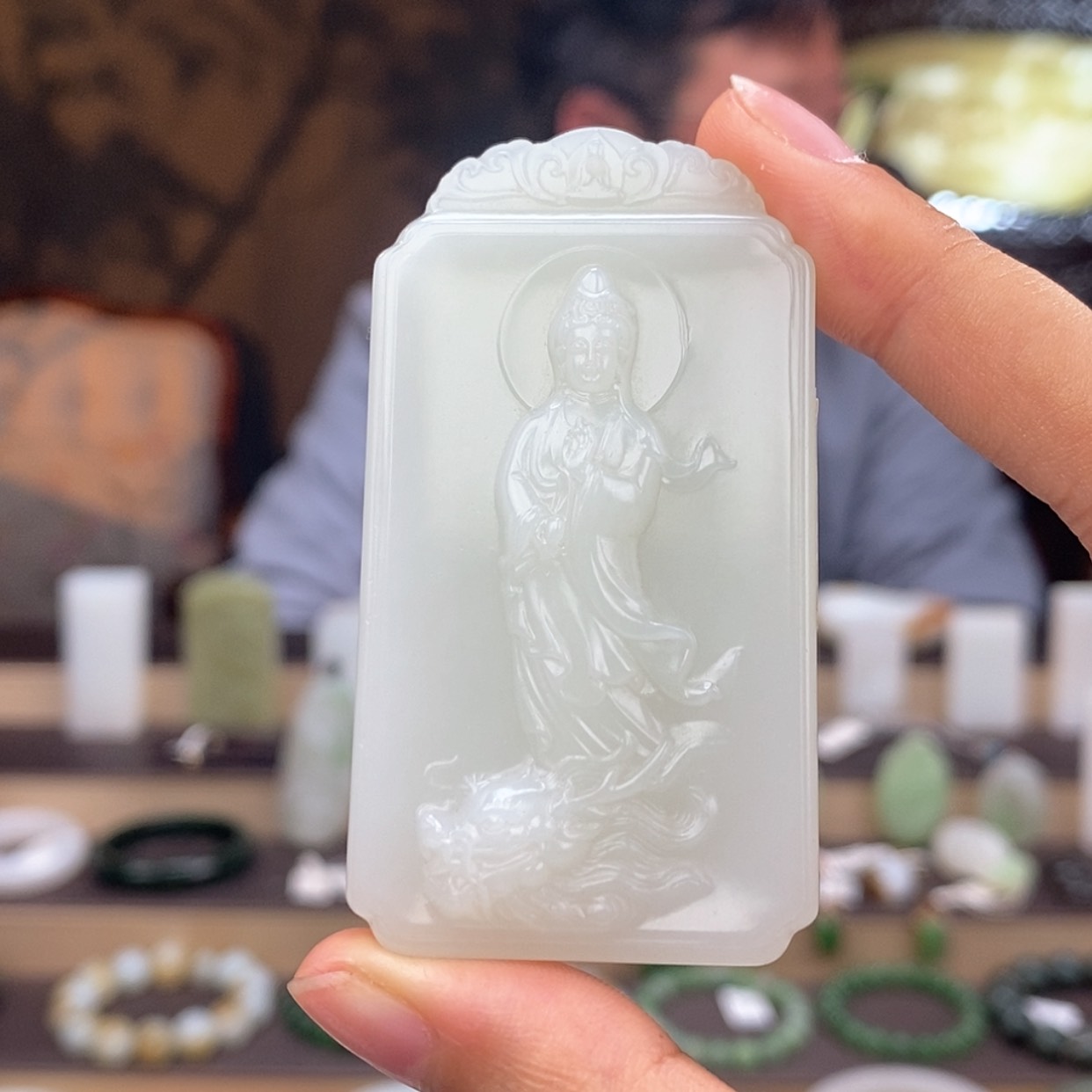 【闪购商品】和田玉吊坠未镶嵌