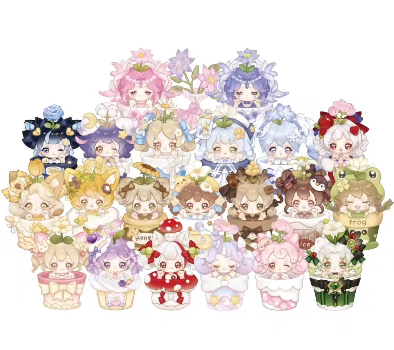 【水果捞】沫沫酱奇迹花园盲盒手办~