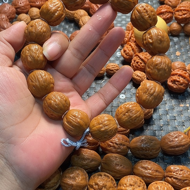 手串文玩核桃荔枝纹