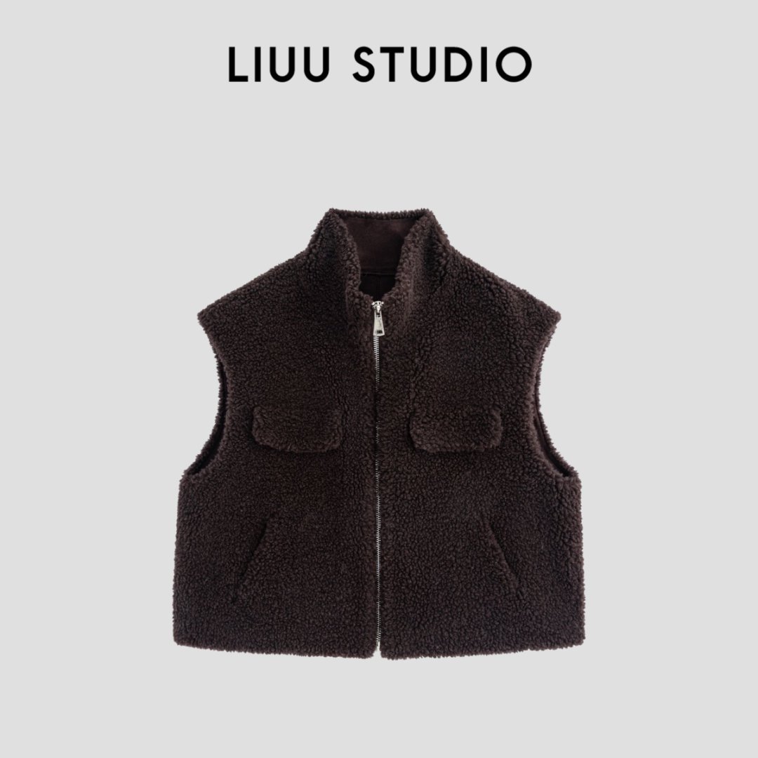 【LIUU】穿搭必备 | 轻量温暖 咖色羊毛马甲